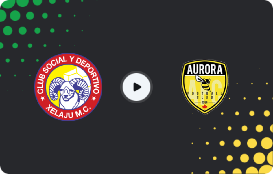 Where to watch Xelajú — Aurora, Liga Nacional, 14.09.2025