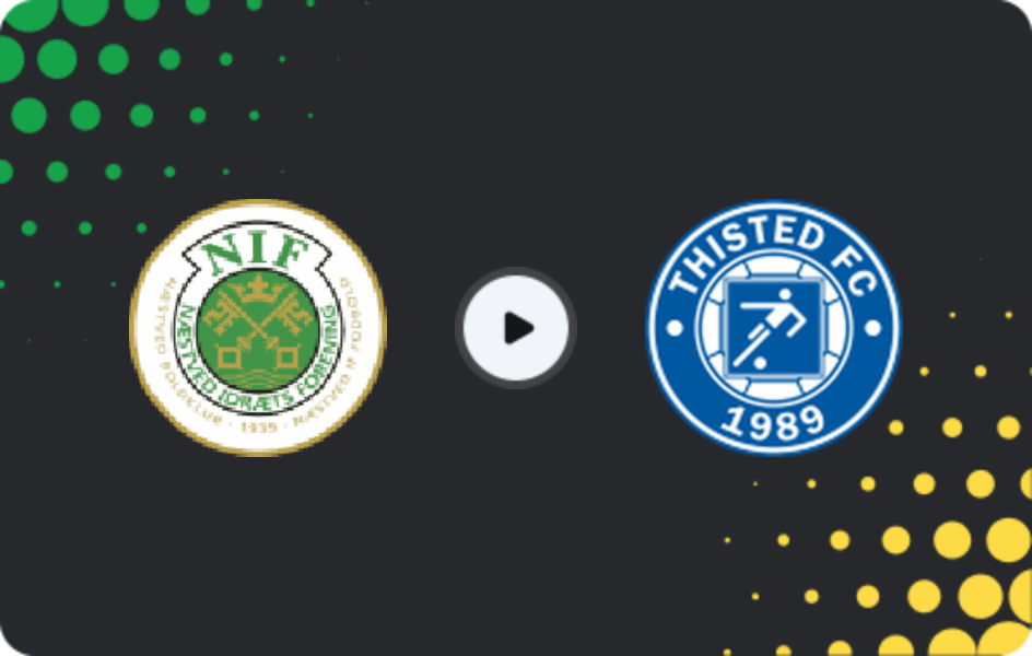 Where to watch Naestved — Thisted FC, 2nd Division - Group 1, 14.09.2025