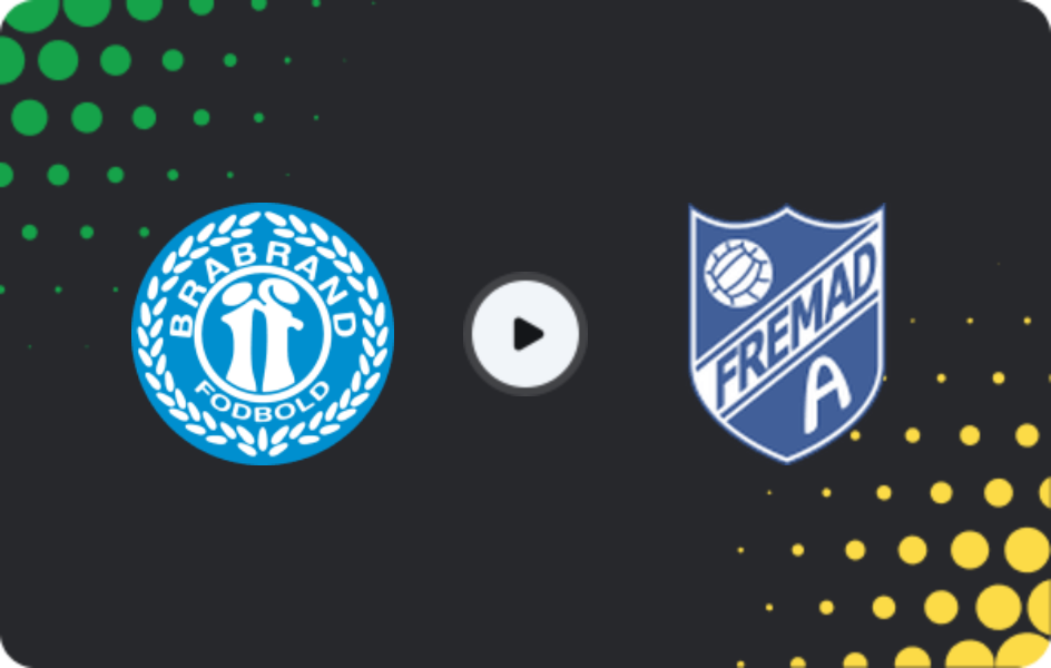 Where to watch Brabrand — Fremad Amager, 2nd Division - Group 1, 14.09.2025