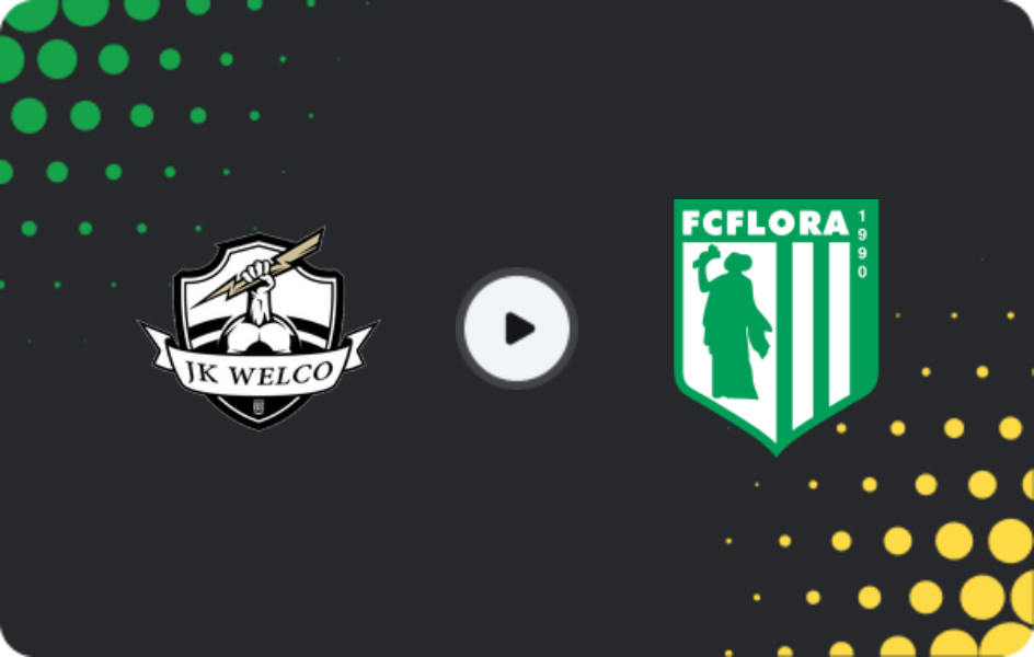 Where to watch Tartu Welco — Flora II, Esiliiga A, 14.09.2025