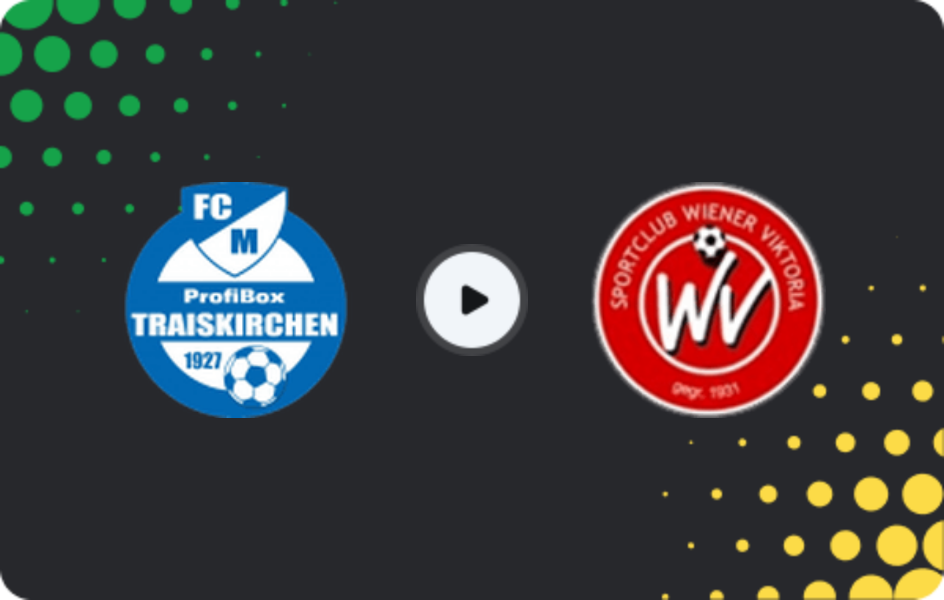 Where to watch Traiskirchen — Wiener Viktoria, Regionalliga - Ost, 14.09.2025