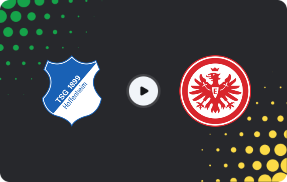 Where to watch 1899 Hoffenheim W — Eintracht Frankfurt W, Frauen Bundesliga, 14.09.2025