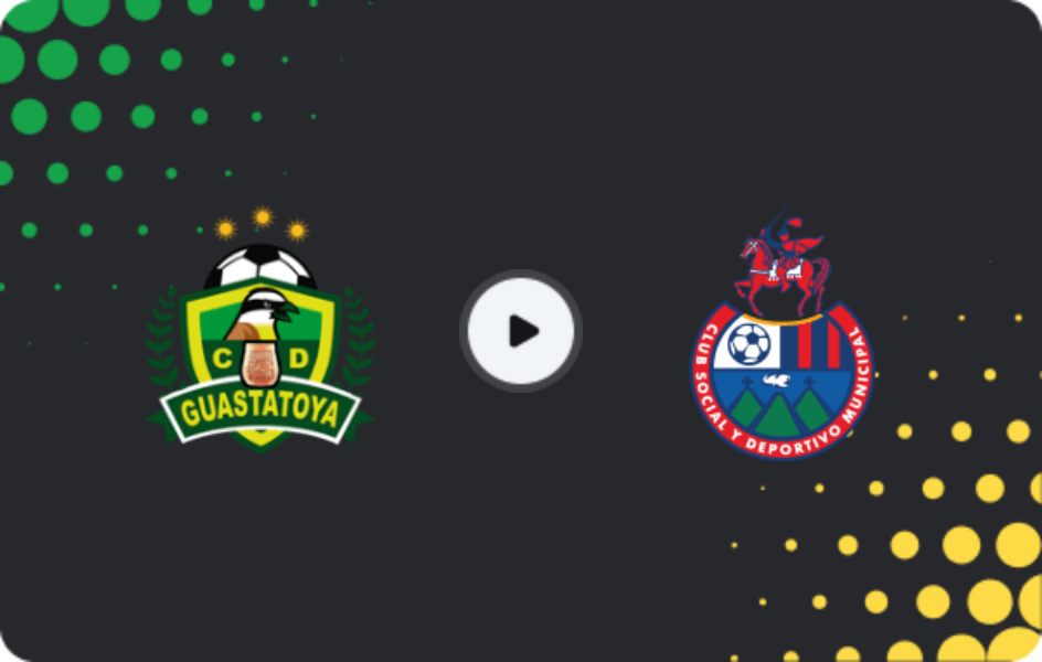 Where to watch Guastatoya — Municipal, Liga Nacional, 15.09.2025