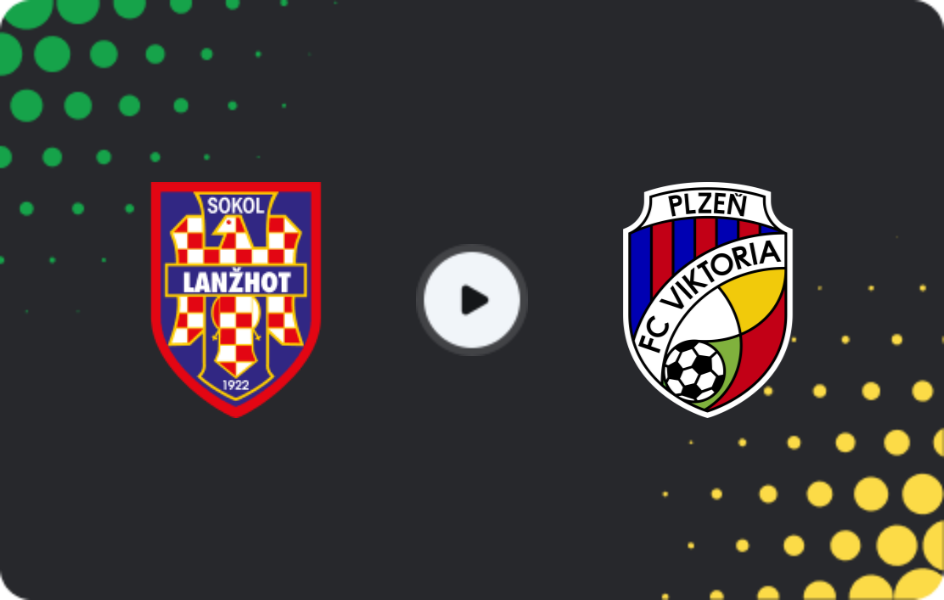 Where to watch Sokol Lanžhot — Viktoria Plzen, Cup, 16.09.2025