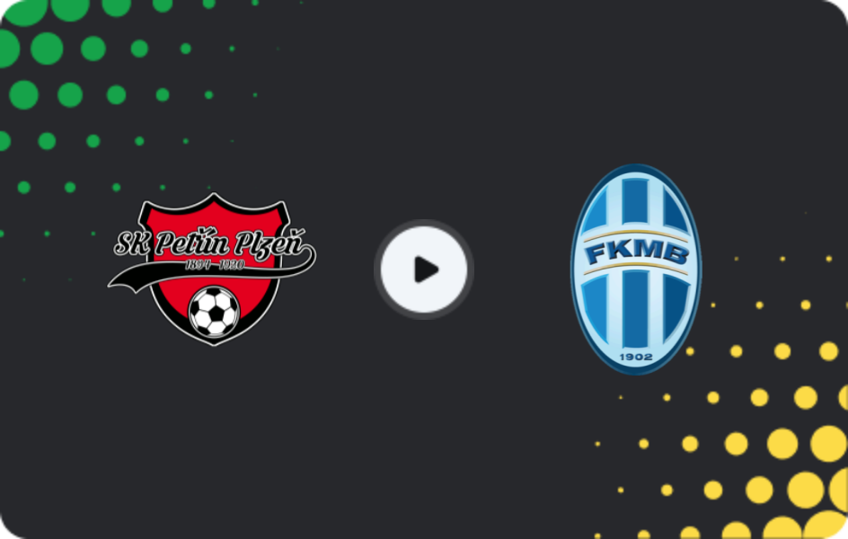Where to watch Petřín Plzeň — Mlada Boleslav, Cup, 24.09.2025