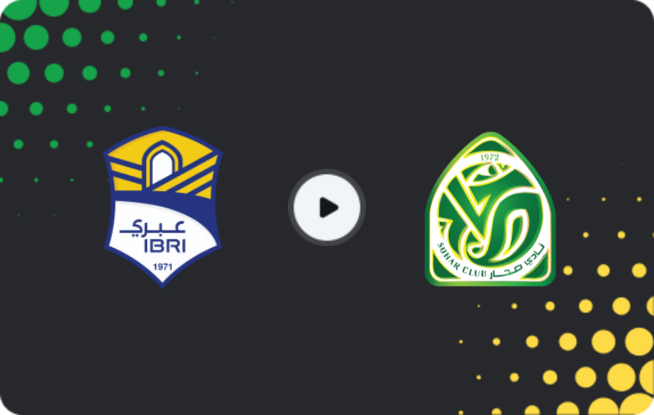 Where to watch Ibri — Sohar, Professional League, 30.10.2025