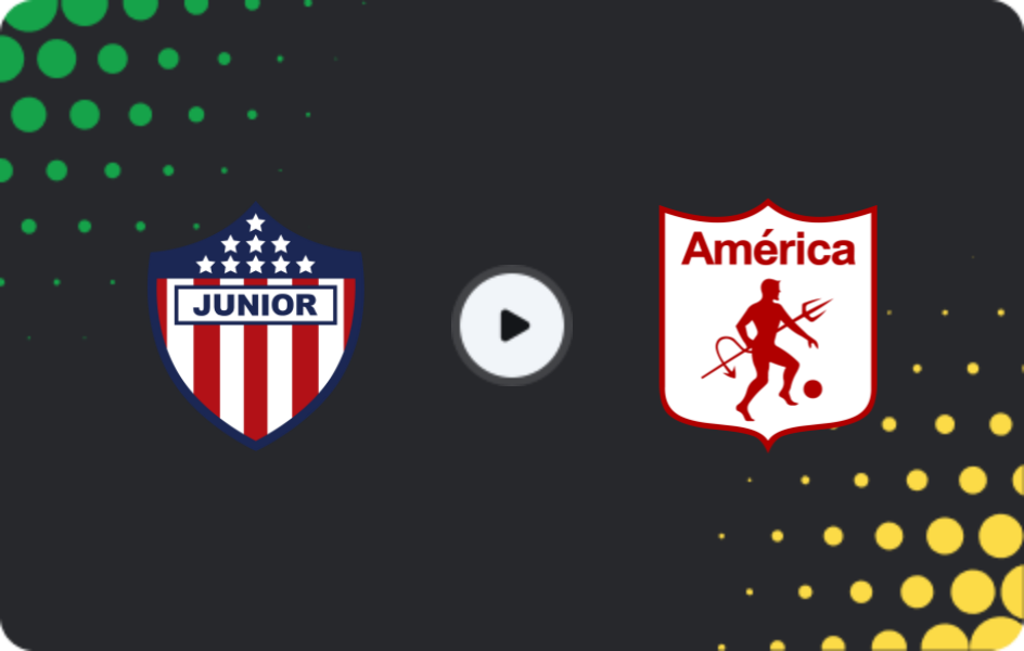 Where to watch Junior Barranquilla — America de Cali, Copa, 10.09.2025