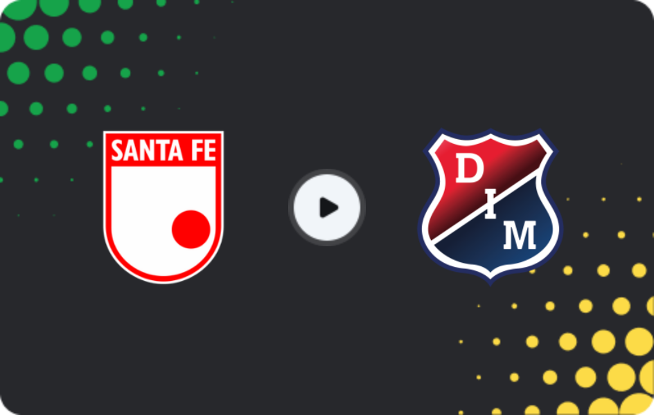 Where to watch Santa Fe — Independiente Medellin, Copa, 17.09.2025