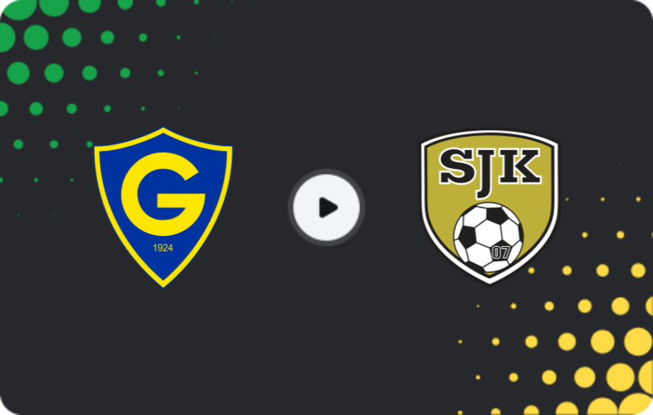 Where to watch Gnistan — SJK, Veikkausliiga, 19.10.2025