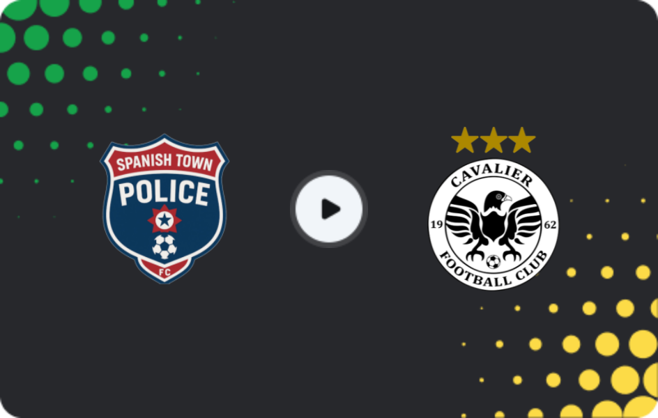 Where to watch Spanish Town Police — Cavalier, Premier League, 19.10.2025