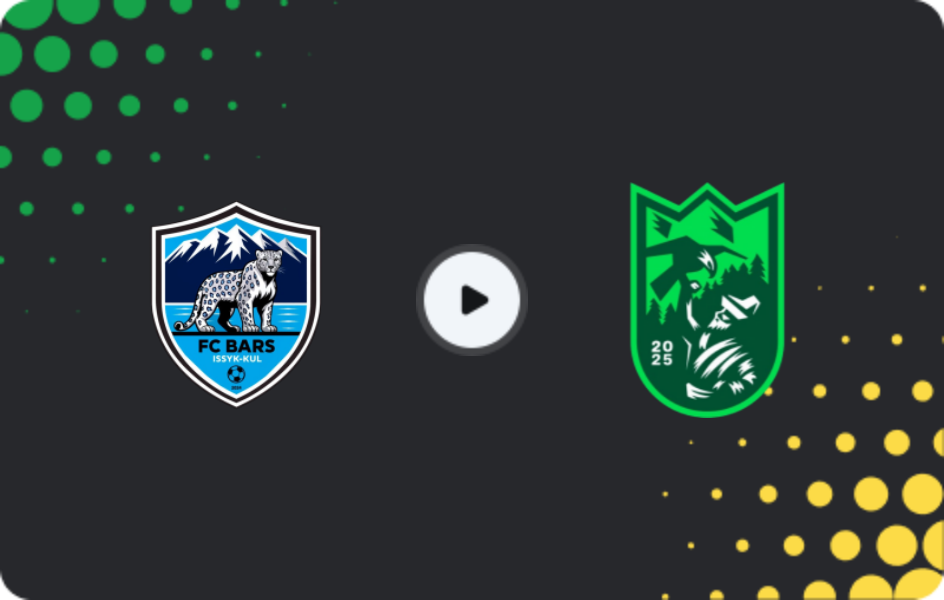Where to watch Bars — Bishkek City, Premier League, 06.11.2025