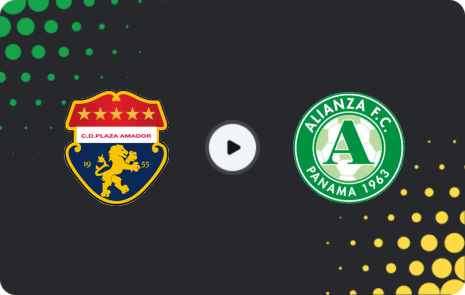Where to watch Plaza Amador — Alianza FC, Liga Panameña, 26.10.2025