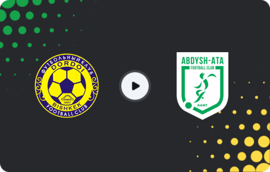 Where to watch Dordoi Bishkek — Abdish-Ata, Premier League, 05.11.2025
