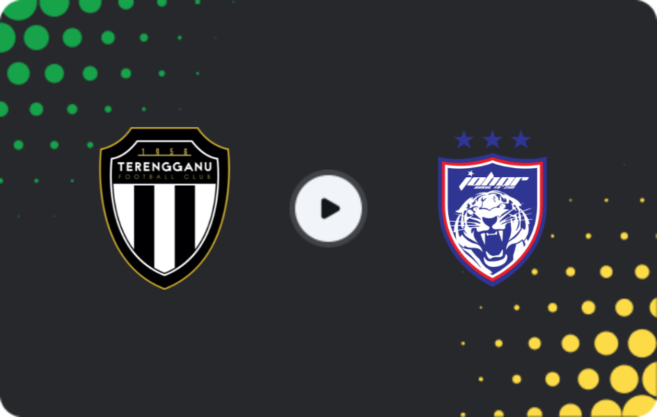 Where to watch Terengganu — Johor Darul Takzim, Super League, 31.10.2025