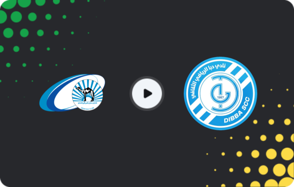 Where to watch Baniyas — Dibba Al-Fujairah, Pro League, 31.10.2025