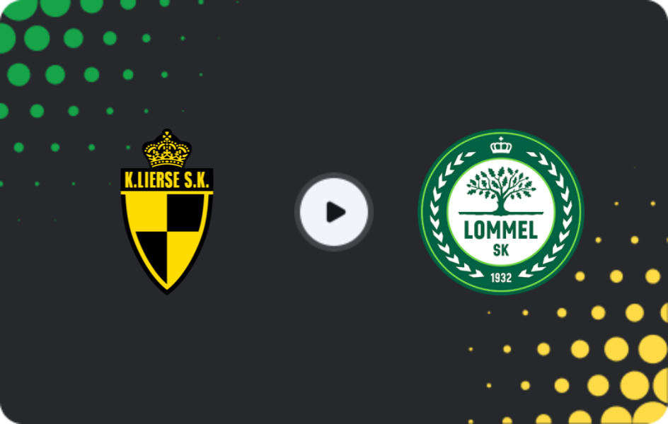 Where to watch Lierse Kempenzonen — Lommel United, Challenger Pro League, 31.10.2025