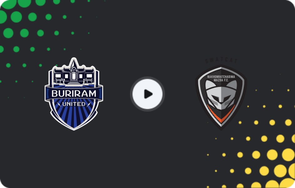 Where to watch Buriram United — Nakhon Ratchasima, Thai League 1, 01.11.2025