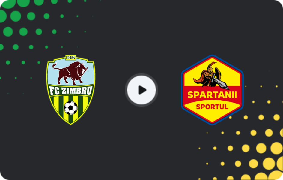 Where to watch Zimbru — Spartanii Selemet, Super Liga, 01.11.2025
