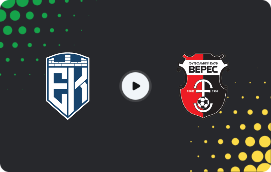 Where to watch Epitsentr Dunayivtsi — Veres, Premier League, 01.11.2025