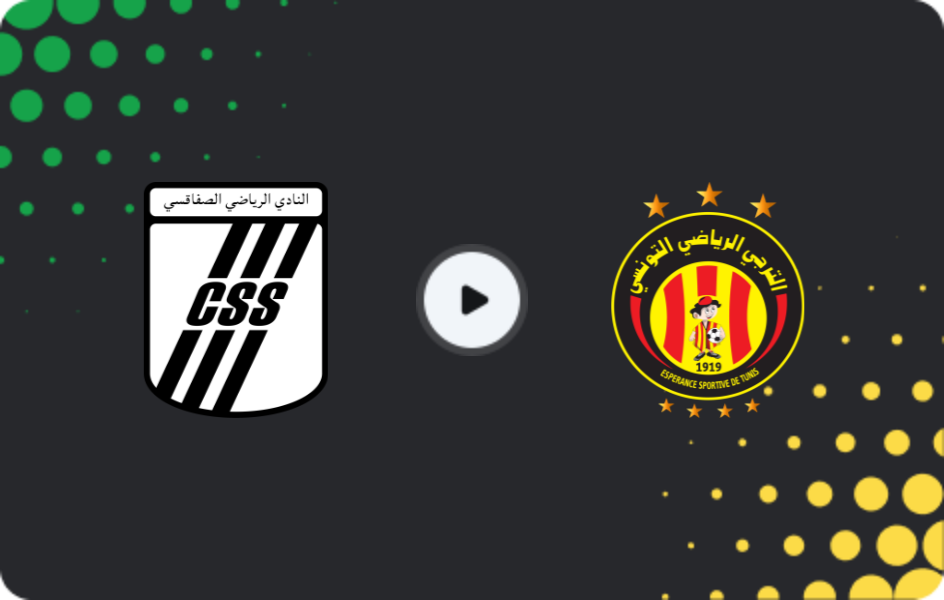 Where to watch CS Sfaxien — Espérance de Tunis, Ligue 1, 02.11.2025