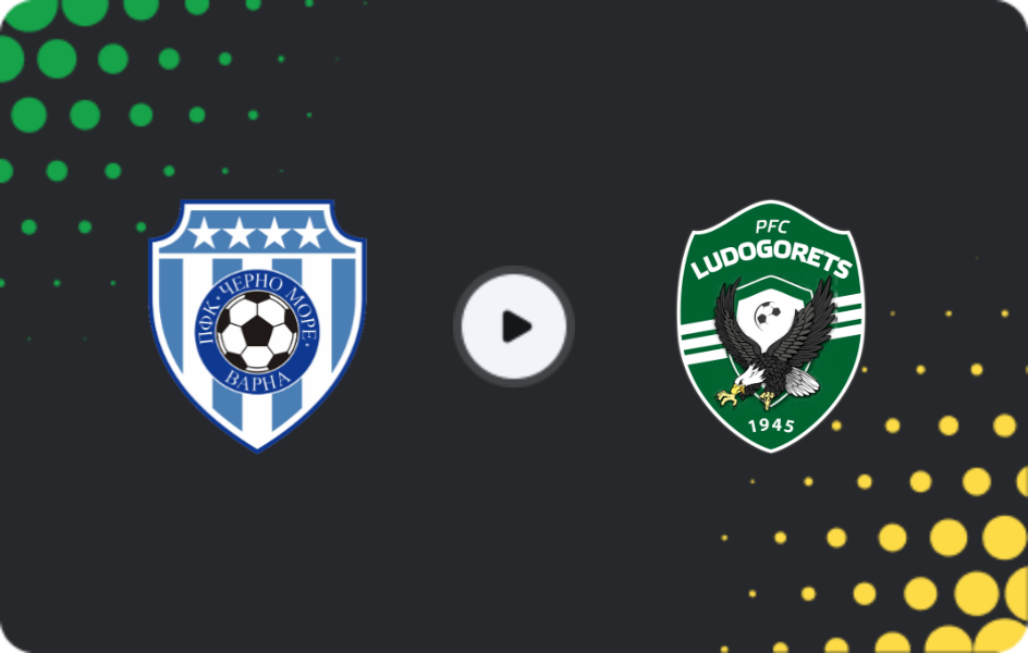 Where to watch Cherno More Varna — Ludogorets, First League, 02.11.2025