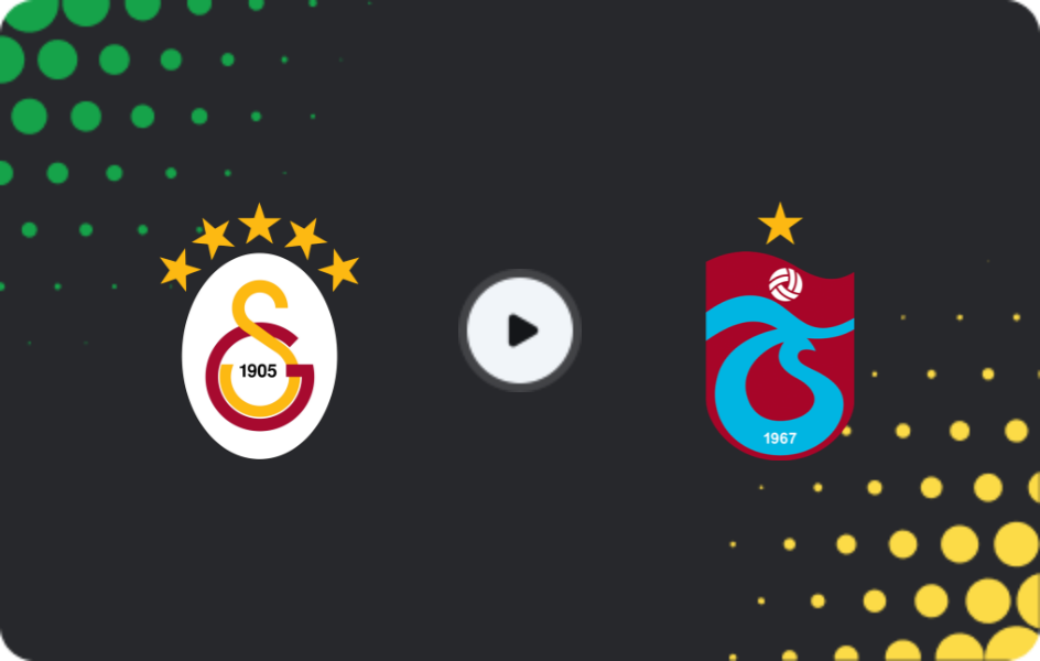 Where to watch Galatasaray — Trabzonspor, Süper Lig, 01.11.2025