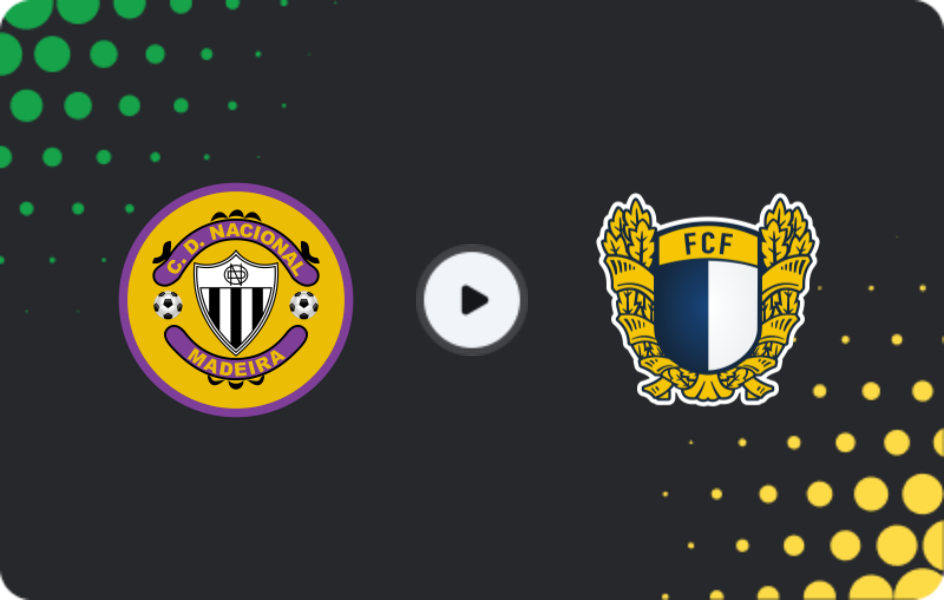 Where to watch Nacional — Famalicao, Primeira Liga, 01.11.2025
