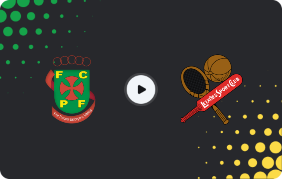 Where to watch Pacos Ferreira — Leixoes, Segunda Liga, 03.11.2025