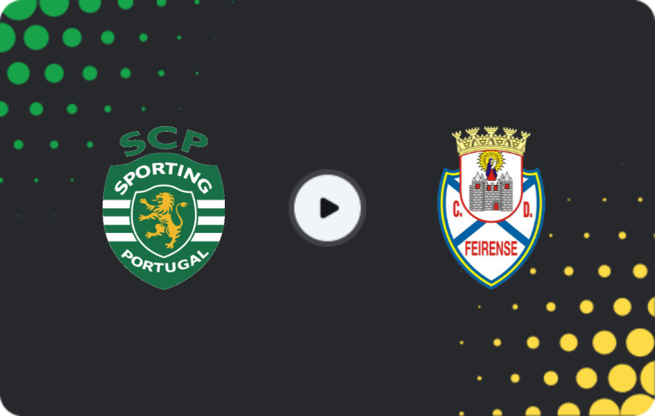 Where to watch Sporting CP B — Feirense, Segunda Liga, 01.11.2025