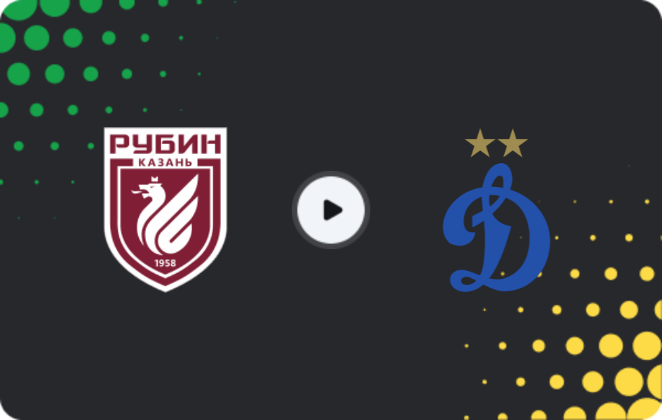 Where to watch Rubin — Dynamo Moscow, Premier League, 01.11.2025