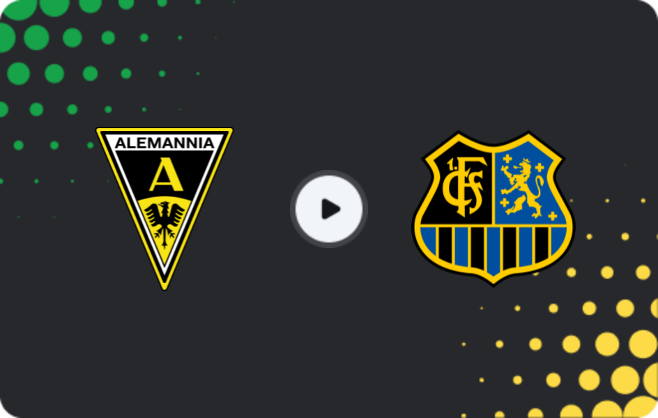 Where to watch Alemannia Aachen — Saarbrücken, 3. Liga, 02.11.2025