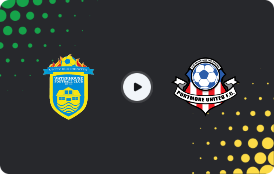 Where to watch Waterhouse — Portmore United, Premier League, 12.12.2025
