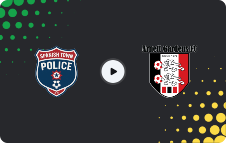 Where to watch Spanish Town Police — Arnett Gardens, Premier League, 10.12.2025