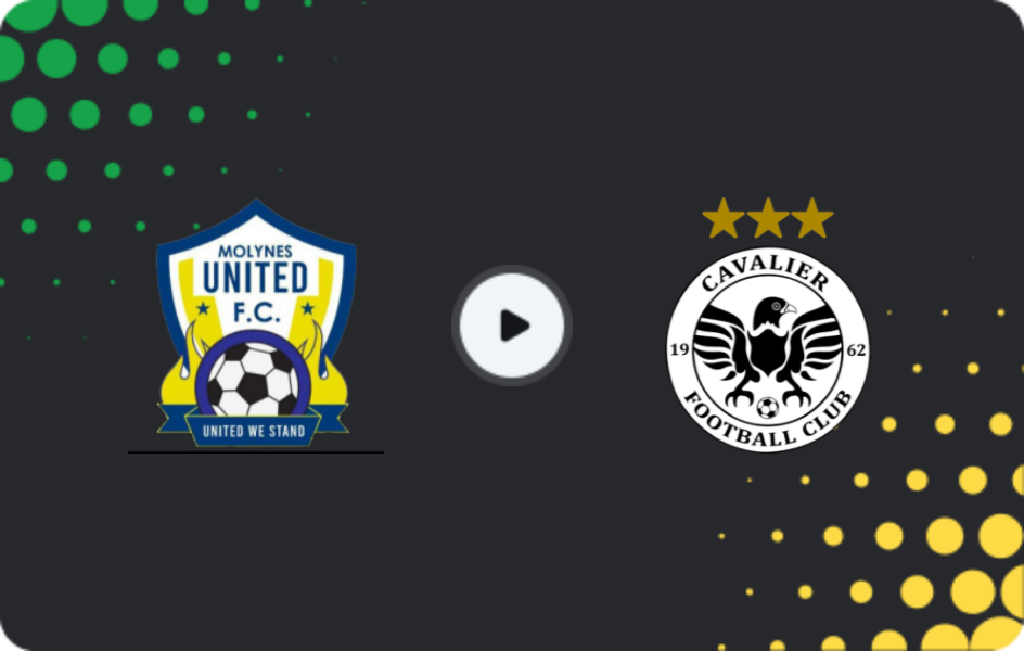 Where to watch Molynes United — Cavalier, Premier League, 11.12.2025