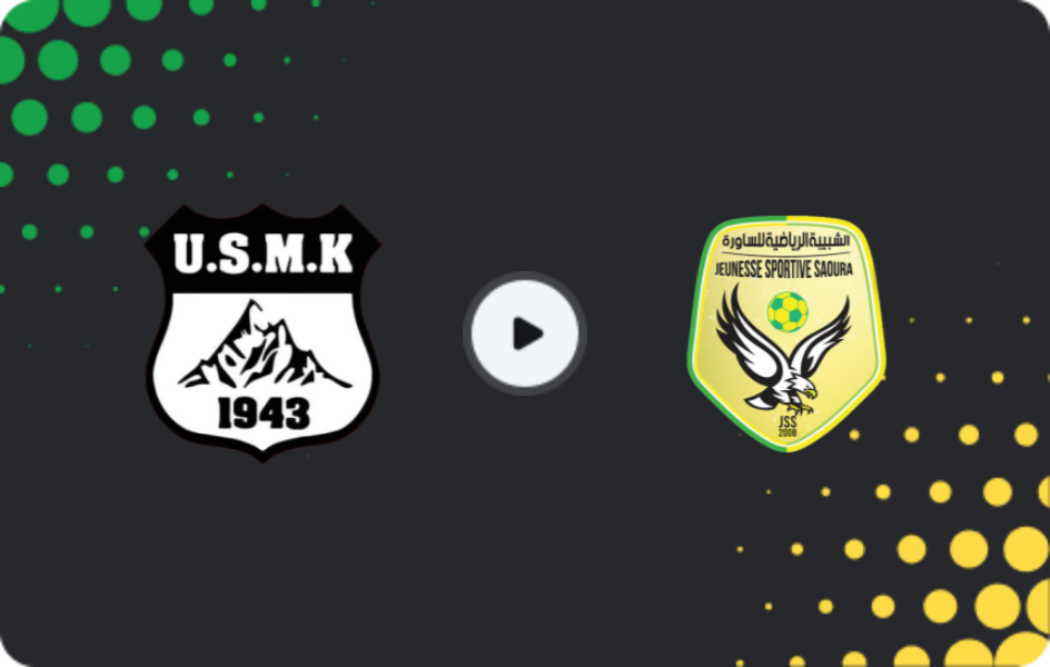 Where to watch Khenchela — JS Saoura, Ligue 1, 22.11.2025