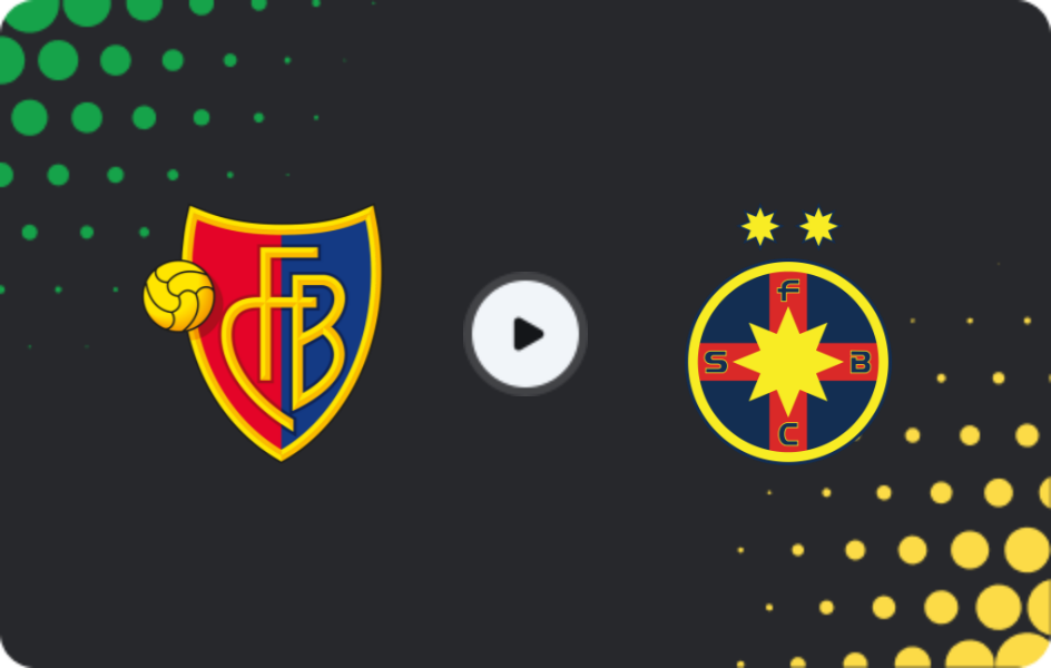 Where to watch Basel — FCSB, Europa League, 06.11.2025
