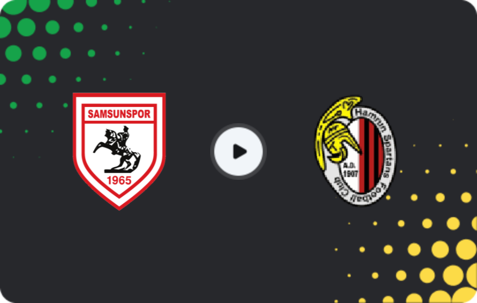 Where to watch Samsunspor — Hamrun Spartans, Conference League, 06.11.2025