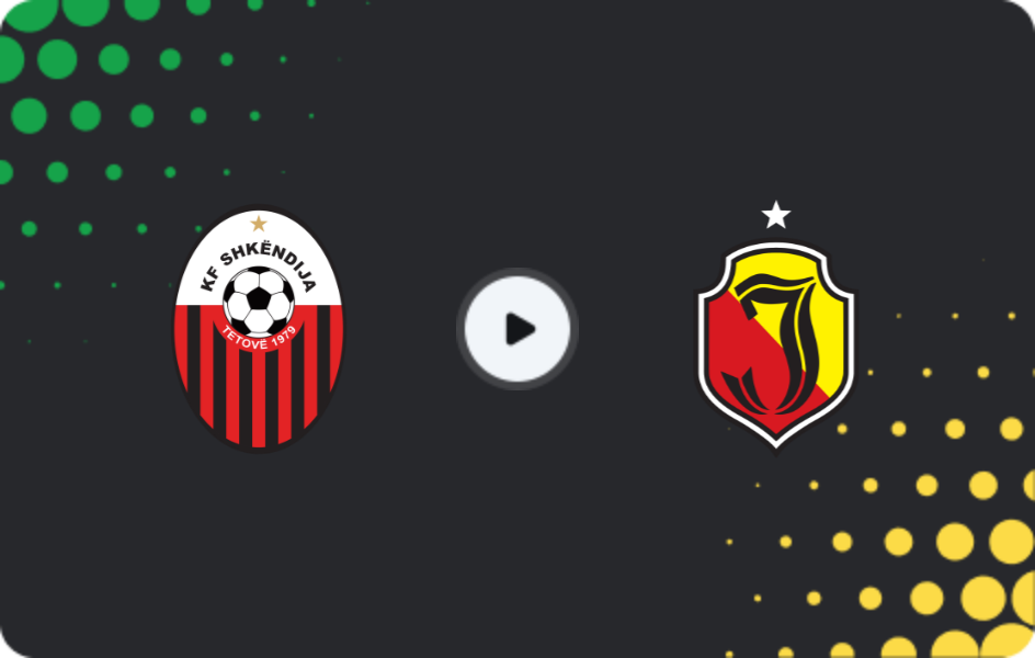 Where to watch Shkendija — Jagiellonia, Conference League, 06.11.2025