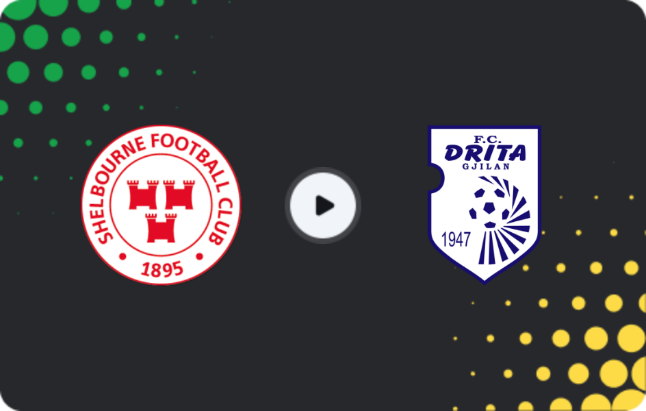 Where to watch Shelbourne — FC Drita, Conference League, 06.11.2025