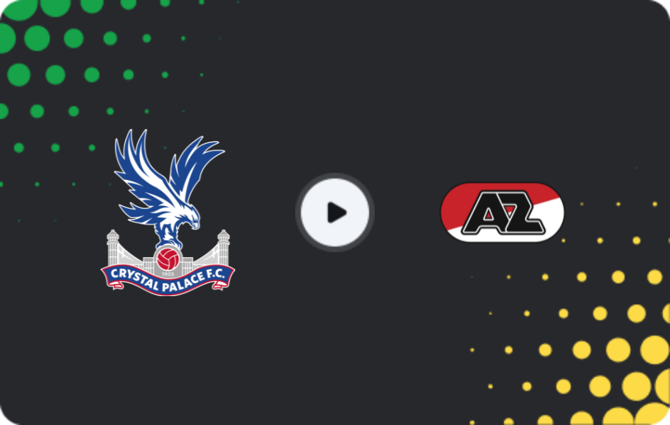 Where to watch Crystal Palace — AZ Alkmaar, Conference League, 06.11.2025