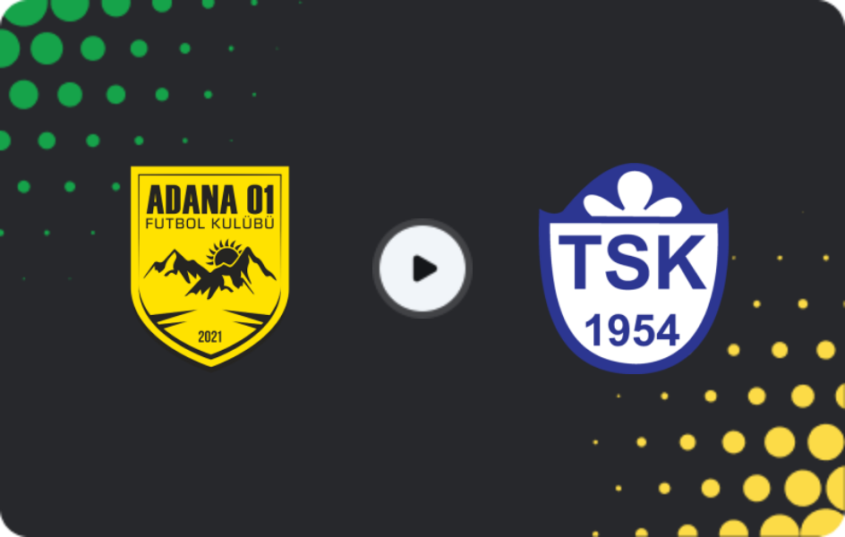 Where to watch Adana 01 FK — Tuzlaspor, 2. Lig, 08.11.2025