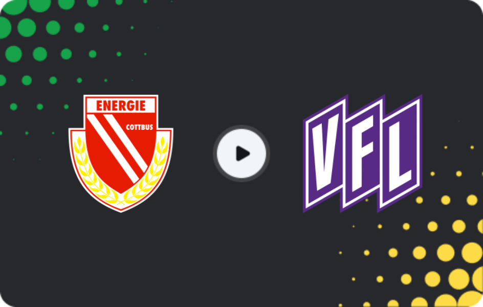 Where to watch Energie Cottbus — Osnabrück, 3. Liga, 08.11.2025