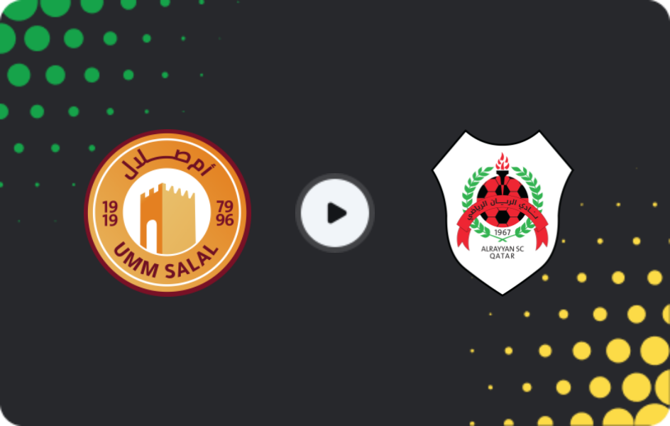 Where to watch UMM Salal — Al-Rayyan, Stars League, 22.11.2025