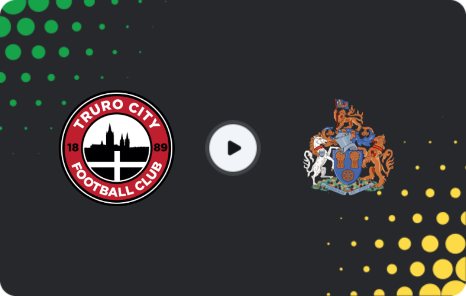 Where to watch Truro City — Altrincham, National League, 08.11.2025