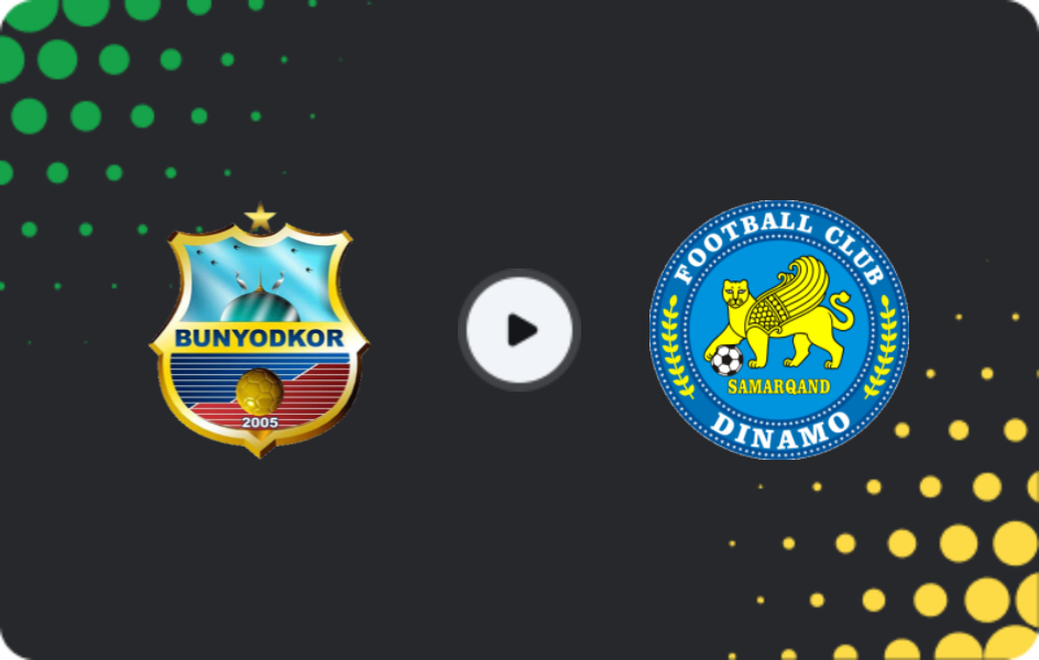 Where to watch Bunyodkor — Dinamo Samarqand, Super League, 08.11.2025