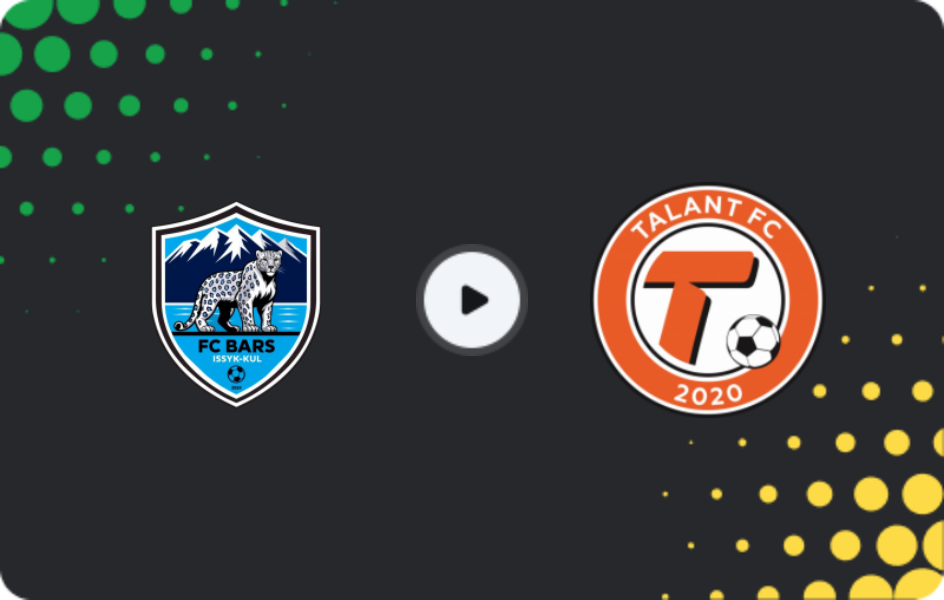 Where to watch Bars — Talant, Premier League, 08.11.2025