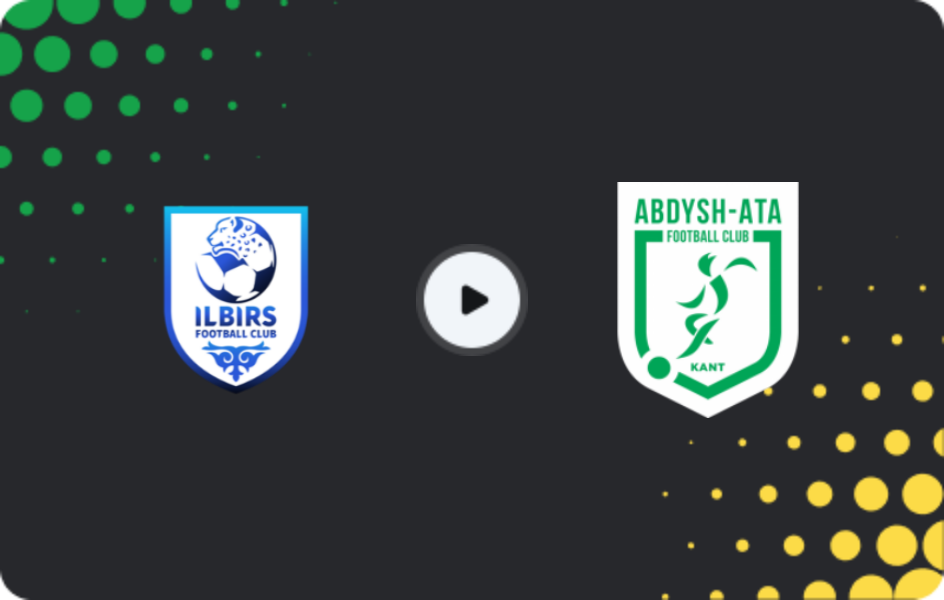 Where to watch Ilbirs — Abdish-Ata, Premier League, 08.11.2025