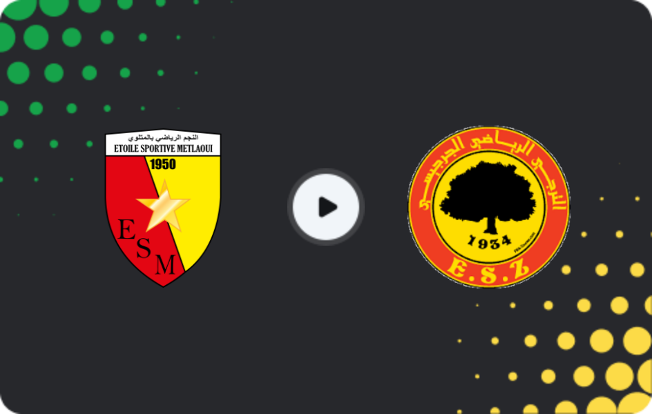 Where to watch ES Metlaoui — Zarzis, Ligue 1, 09.11.2025