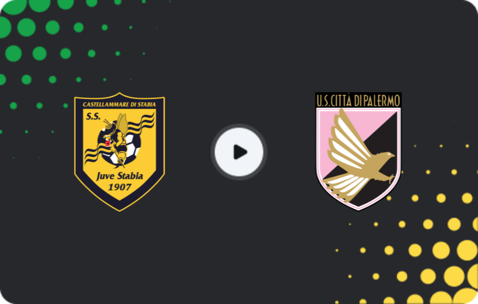 Where to watch Juve Stabia — Palermo, Serie B, 08.11.2025