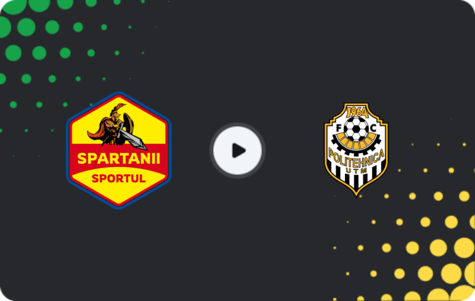 Where to watch Spartanii Selemet — Politehnica UTM, Super Liga, 09.11.2025